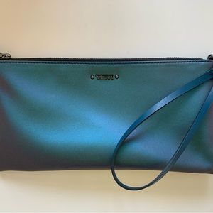 TUMI clutch/wristlet NWOT